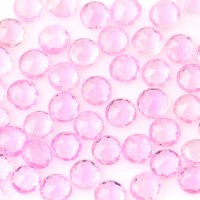 3mm pink sapphire rose cut 1