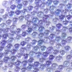 Tanzanite 3mm rose cut cabochon