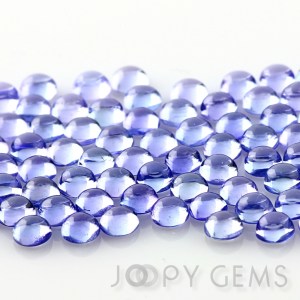 Joopy Gems Tanzanite cabochon 3mm round