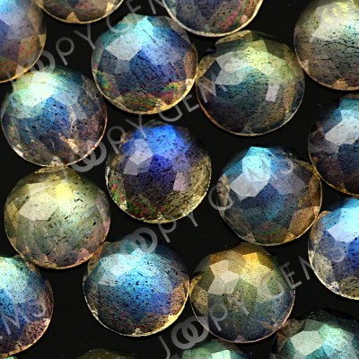 Joopy Gems labradorite 6mm rose cut round