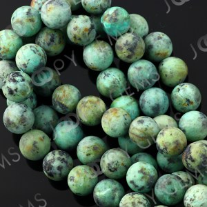 Joopy gems Turquoise beads 9-10mm matt finish