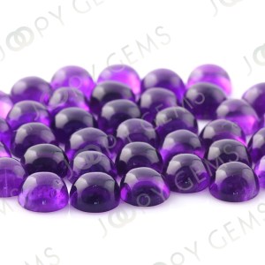 Joopy Gems African amethyst 8mm round cabochons