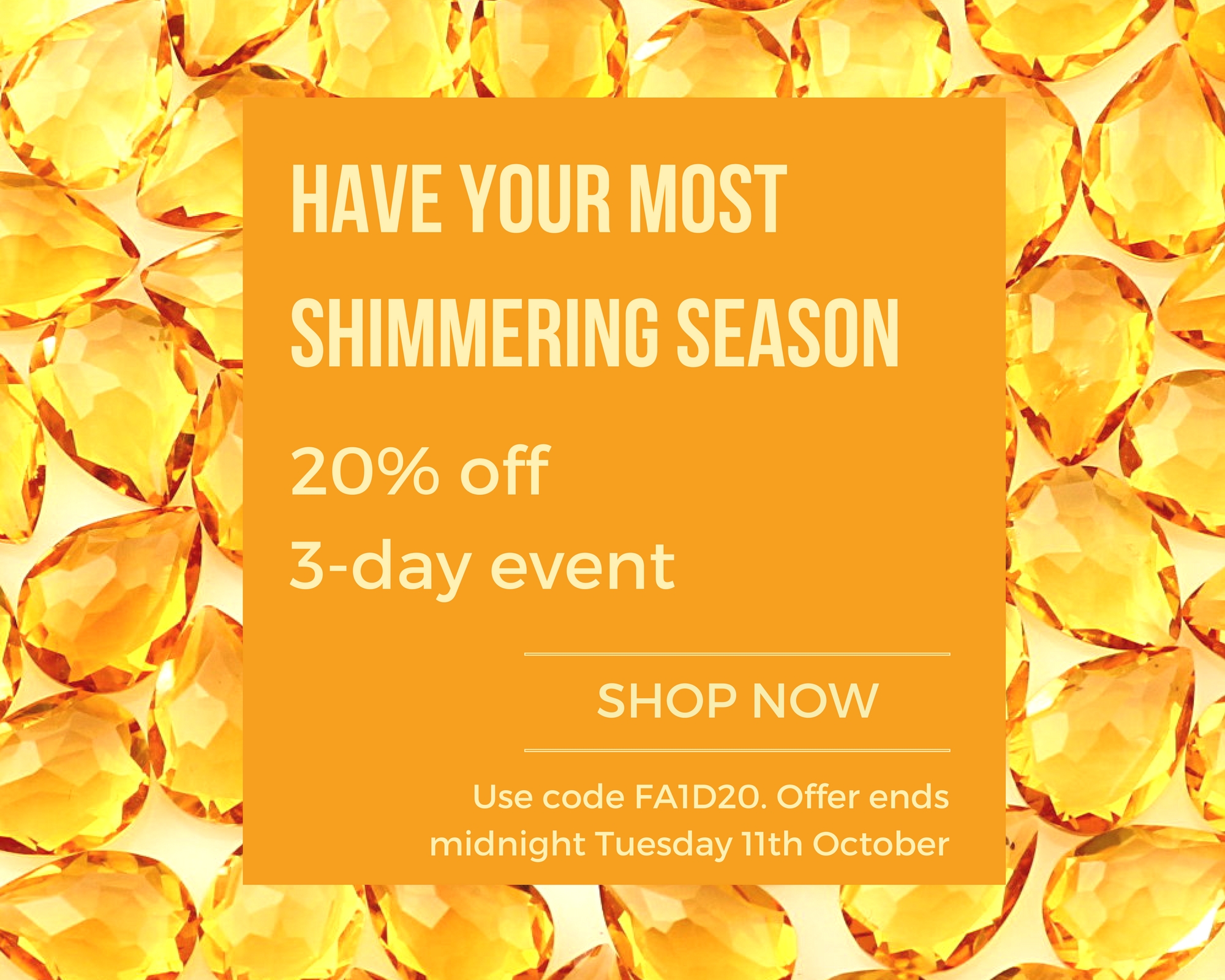 Joopy Gems October 2016 offer