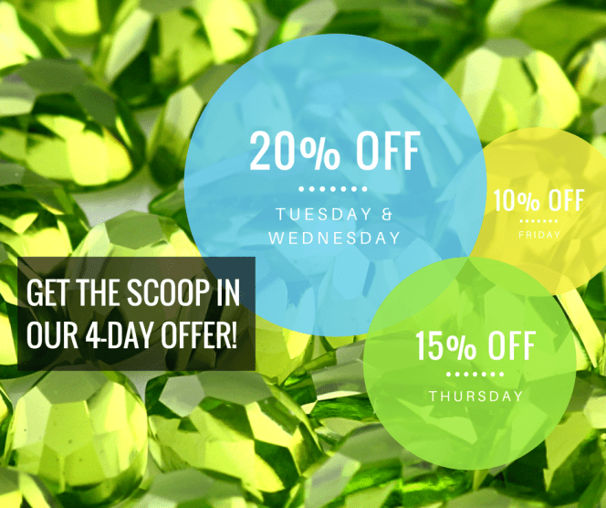 Joopy Gems August 2017 promotion and newsletter