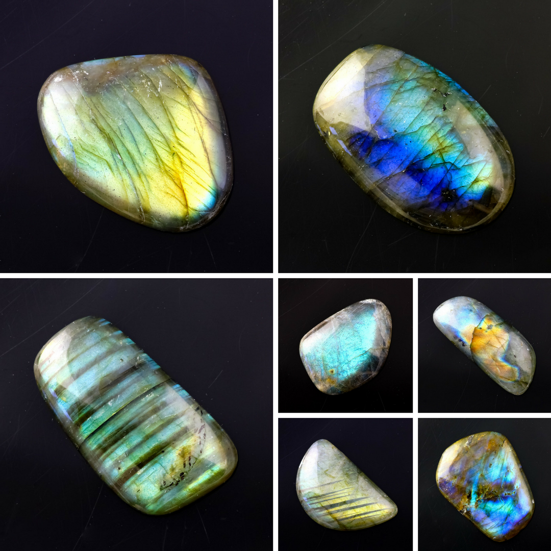Joopy Gems Labradorite Freeform Cabochons