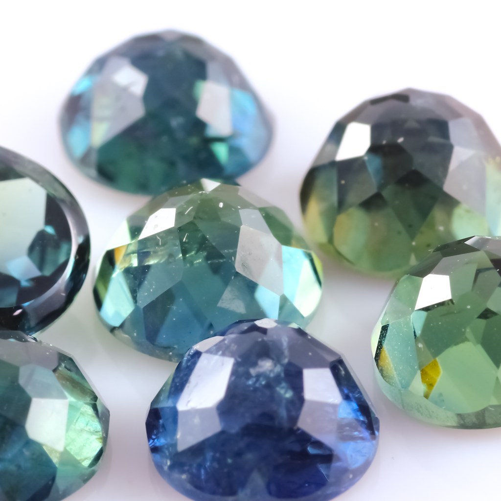 Joopy Gems Australian Sapphire Rose Cut Round 6.5mm