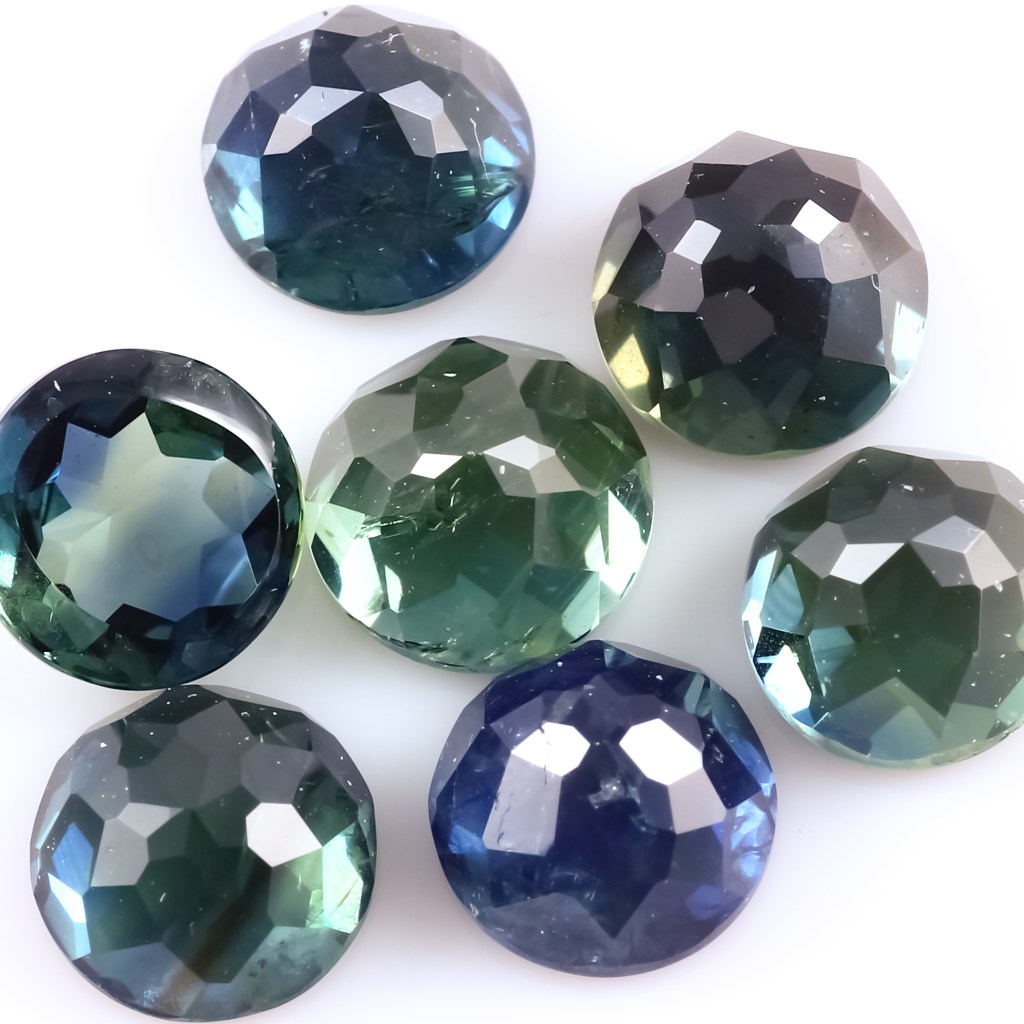 Joopy Gems Australian Sapphire Rose Cut Round 6.5mm