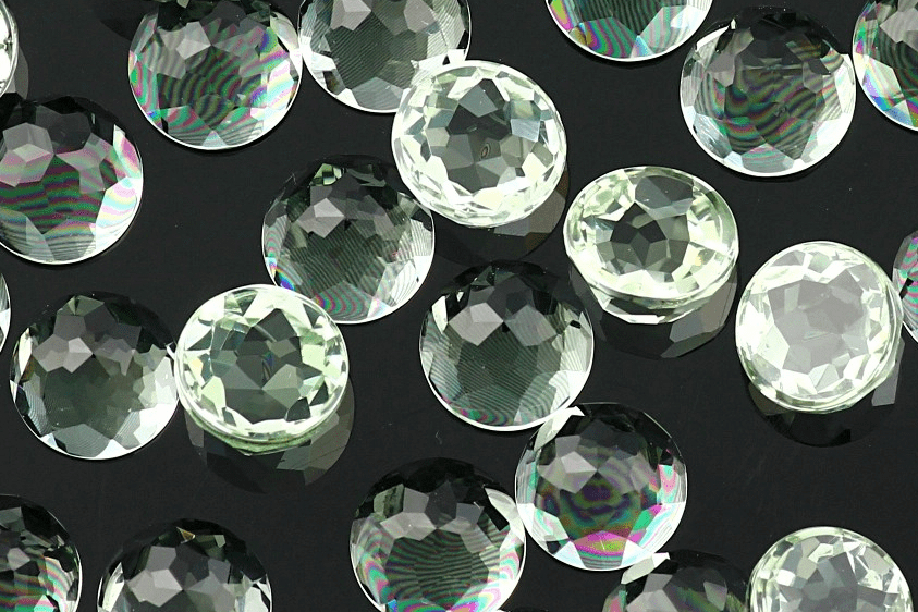 Joopy Gems Prasiolite Rose Cut 6mm Round