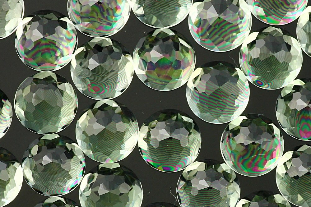 Joopy Gems Prasiolite Rose Cut 8mm Round