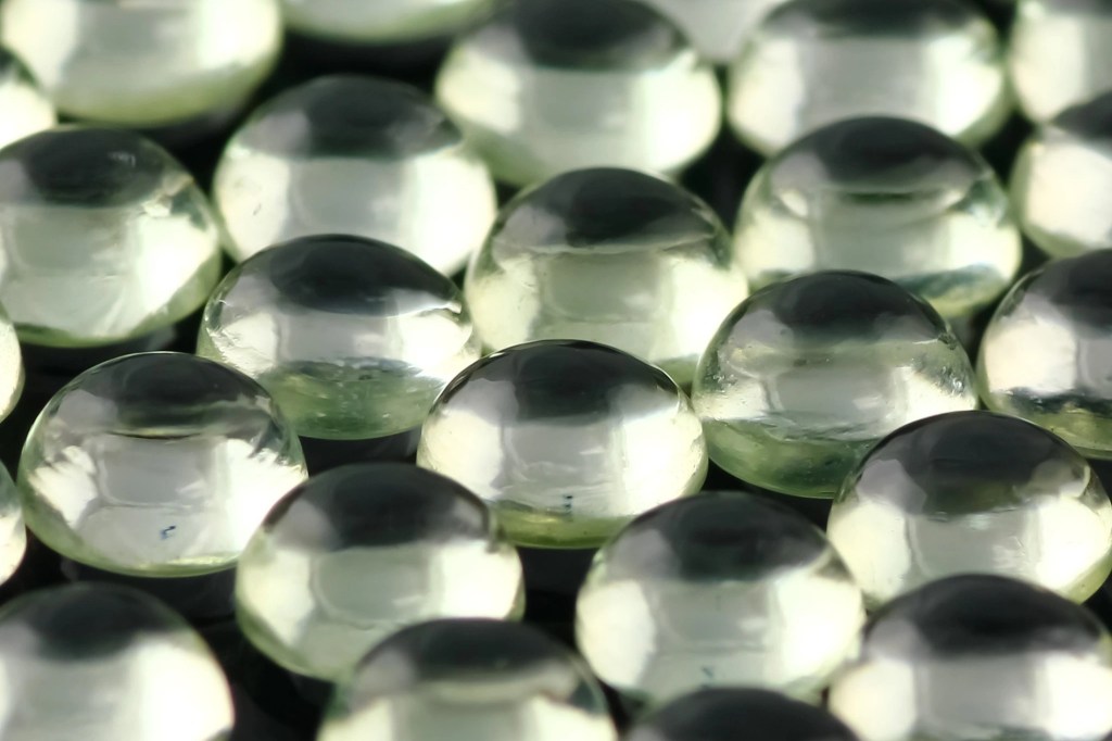 Joopy Gems Prasiolite Cabochon 4mm Round