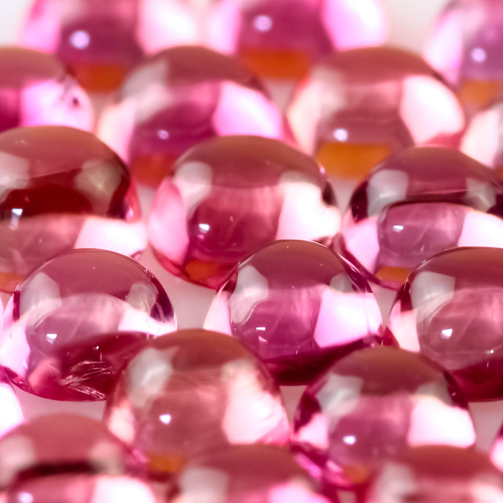 Joopy Gems Light Pink Tourmaline 3mm Round Cabochon