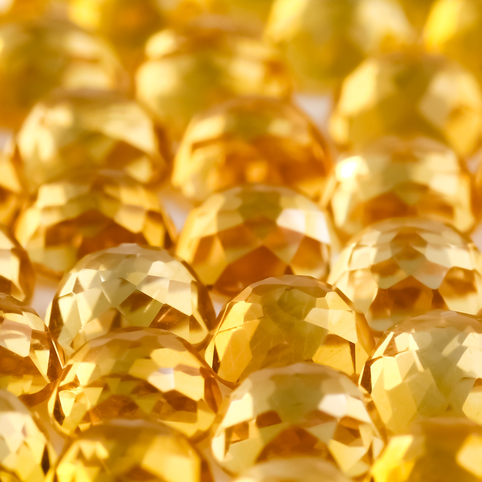 Joopy Gems Citrine Rose Cut 4mm Round Cabochon