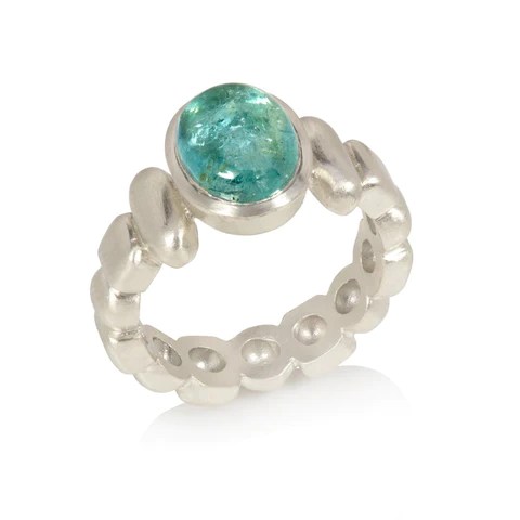 Julia Lloyd George Paraiba Tourmaline Ring