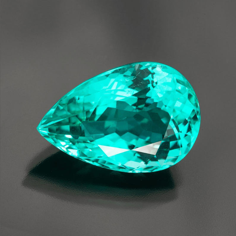 Pala International Paraiba Tourmaline Pear