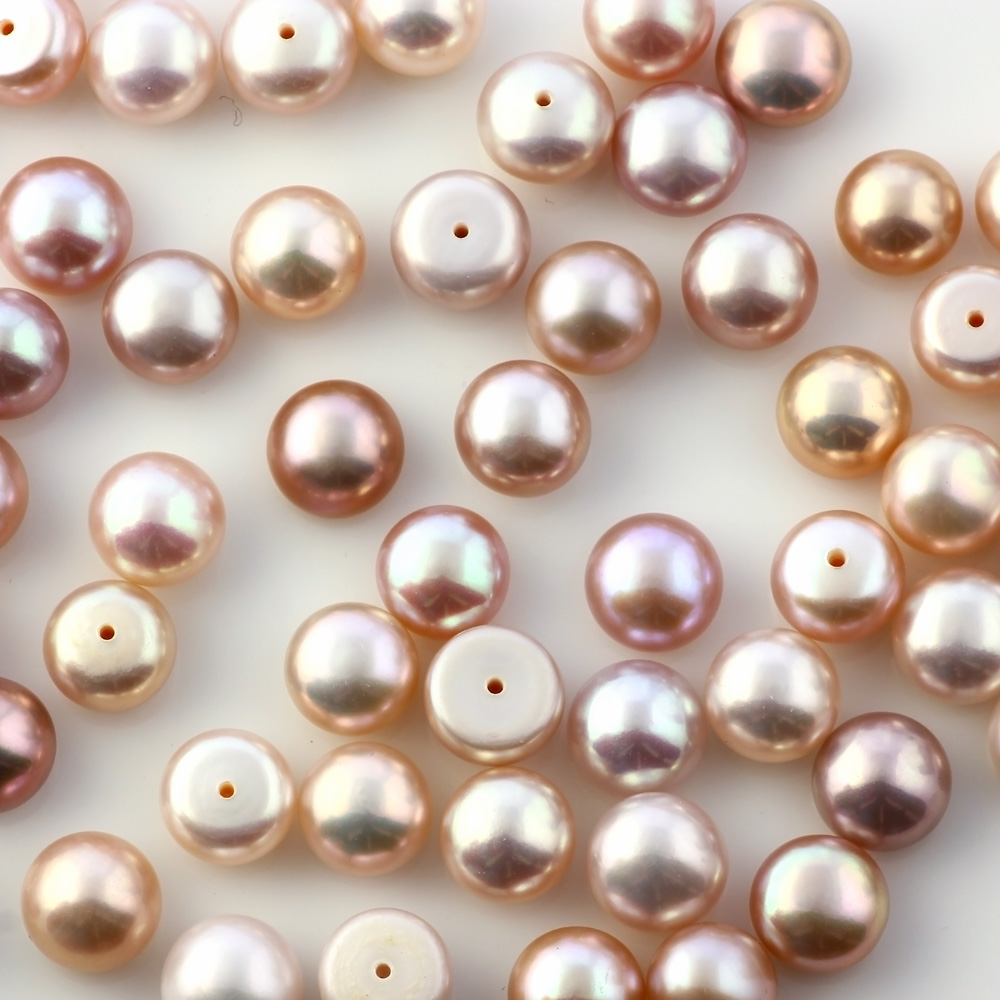 Purple Cultured Freshwater Pearls 7.5-8mm