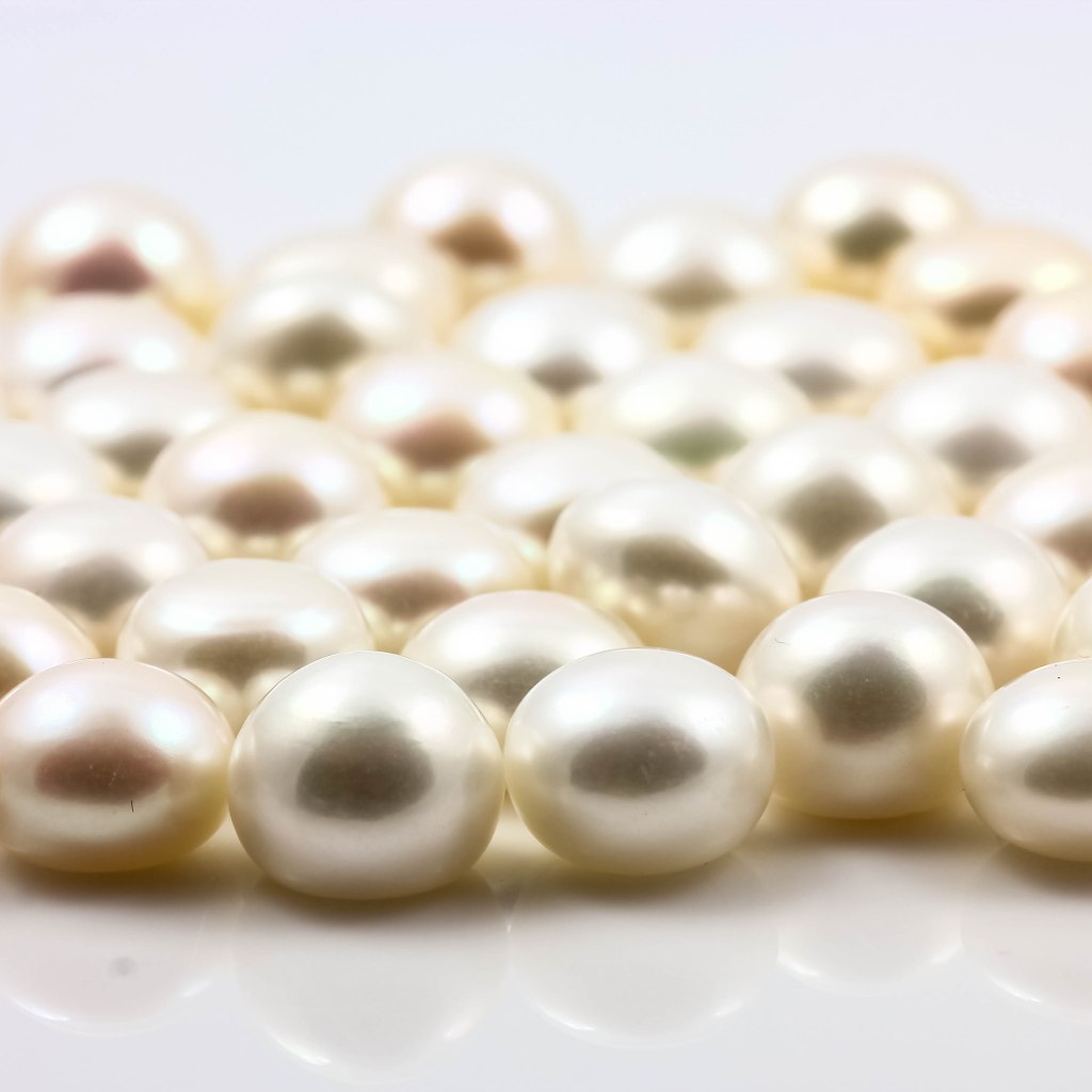 White Cultured Freshwater Pearls 10-10.5mm